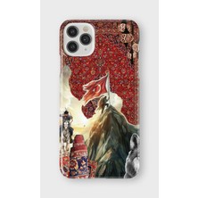 Karsu Design iPhone 11 Pro Uyumlu Baskılı Şeffaf Telefon Kılıfı | Koleksiyon: Göktürk Inscriptions