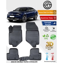 Oty Citroen  C4X 2023+ 3D Havuzlu Paspas