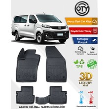 Oty Fiat Scudo 2022+ 3D Havuzlu Paspas
