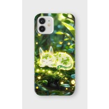 Karsu Design iPhone 12 Uyumlu Baskılı Şeffaf Telefon Kılıfı | Koleksiyon: Anime Animal Characters