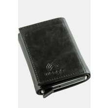 Nuveden Ieg™ Mekanizmalı Kızaklı Kartlık Cüzdan Kağıt Para Bölmeli