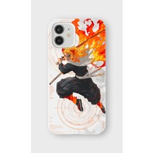Karsu Design iPhone 12 Uyumlu Baskılı Şeffaf Telefon Kılıfı | Koleksiyon: Anime Style 1