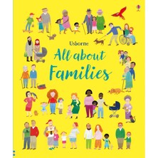 Usborne - All About Families Kitap Ciltli 10 Sayfa Normal Boy İngilizce Yayın 2025