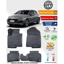 Oty Hyundai I20 2021+ 3D Havuzlu Paspas