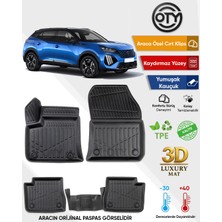 Oty Peugeot 2008 Elektrikli 2022+ 3D Havuzlu Paspas