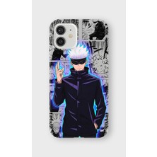 Karsu Design iPhone 12 Mini Uyumlu Baskılı Şeffaf Telefon Kılıfı | Koleksiyon: Anime Style 1
