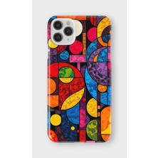 Karsu Design iPhone 11 Pro Uyumlu Baskılı Şeffaf Telefon Kılıfı | Koleksiyon: Psychedelic Art