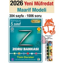 Tonguç Akademi 5. Sınıf 2026 Zoru Soru Bankası Tüm Dersler Maarif Modeli