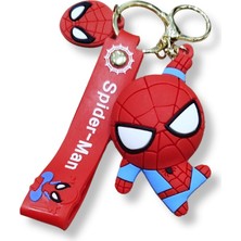 Teknofun Örümcek Adam (Spider-Man) V1 Premium 3D Figürlü Bilek Kayışlı Anahtarlık - 1 Adet