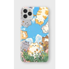 Karsu Design iPhone 11 Pro Uyumlu Baskılı Şeffaf Telefon Kılıfı | Koleksiyon: Anime Animal Characters