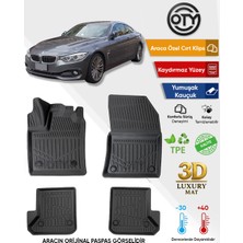 Oty Bmw  4 Serisi F32 Cuope 2013+2020 3D Havuzlu Paspas