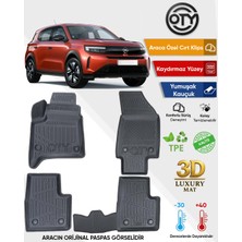 Oty Opel  Frontera Benzinli 2025+ 3D Havuzlu Paspas