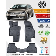 Oty Volkswagen Passat B7 2011+2014 3D Havuzlu Paspas