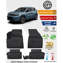 Oty Fıat  Panda Elektrikli 2025+ 3D Havuzlu Paspas