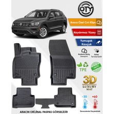 Oty Volkswagen Tiguan  2016+2023 3D Havuzlu Paspas