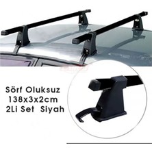 Oluksuz Bagaj Ara Atkı Siyah 138CM Pınuk Saksesuar