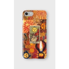 Karsu Design iPhone 7 Uyumlu Baskılı Şeffaf Telefon Kılıfı | Koleksiyon: Tarot Cards