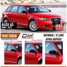 Audı A3 08-12 / A4 09-14 / A5 09-15 Sinyalli Yarasa Ayna Kapağı Pınuk Saksesuar