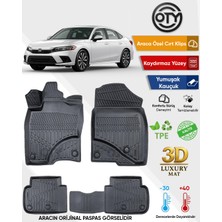 Oty Honda Civic 2021+ 3D Havuzlu Paspas