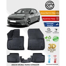 Oty Opel Corsa Elektrikli 2019+ 3D Havuzlu Paspas