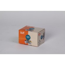  sarff yatay yaka kartı poşeti 7,5x9,5 cm şeffaf 100 lü (1 paket 100 adet)