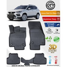 Oty Seat  Ateca 2016+ 3D Havuzlu Paspas