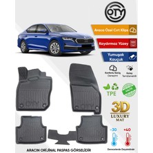 Oty Skoda  Octavıa E+Tech 2023+ 3D Havuzlu Paspas