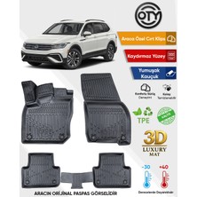 Oty Volkswagen Tiguan 2024+ 3D Havuzlu Paspas