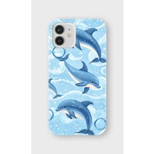 Karsu Design iPhone 12 Mini Uyumlu Baskılı Şeffaf Telefon Kılıfı | Koleksiyon: Minimalist Style 3