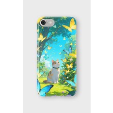 Karsu Design iPhone 7 Uyumlu Baskılı Şeffaf Telefon Kılıfı | Koleksiyon: Anime Animal Characters