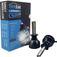 Strong H1 LED Xenon 12V-24V Kısa Csp 60W 12000LM 8000K Pınuk Saksesuar