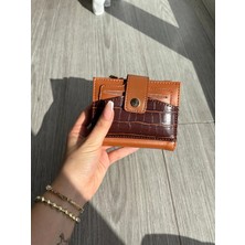 Coco Bozuk Para Bölmeli ve Kartlıklı, Fermuarlı Orta Boy Kadın Cüzdan