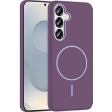 Akinco Galaxy S23 Fe Broş Magsafe Kapak - Mor