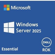 Microsoft Dell Windows Server 2025 Essentials Rok (25XUSER)