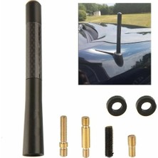 Anten Çubuğu Siyah Karbon 12CM ( 002003 ) Pınuk Saksesuar