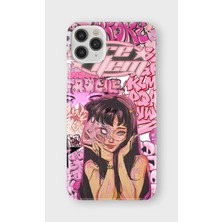 Karsu Design iPhone 11 Pro Uyumlu Baskılı Şeffaf Telefon Kılıfı | Koleksiyon: Y2K Girl Aesthetic