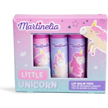 Martinelia 3'lü Dudak Balmı Seti - Little Unicorn
