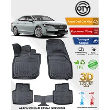 Oty Skoda Superb  2024+ 3D Havuzlu Paspas