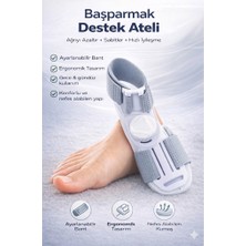 Eser Ticarett Ayak Başparmak Düzeltici Atel Halluks Valgus Kemik Düzeltme Aparatı Ayarlanabilir Ortopedik Destek