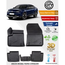 Oty Citroen  C4X Elektrikli 2023+ 3D Havuzlu Paspas