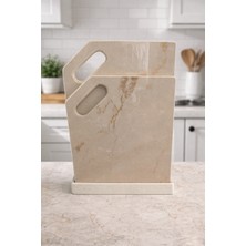 Antalya Mermerit ve Granit Porselen Kesme Tahtası, 2li Set Kesme Tahtası