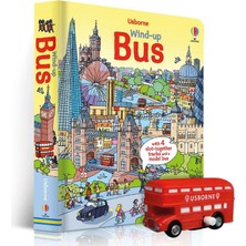 Usborne Wind Up Bus Kitap Ciltli 10 Sayfa İngilizce Normal Boy 2025 Yayın Tarihli