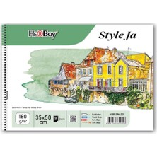 Herboy Resim Defteri 35*50 180G/M2 15 Yaprak HRB-39633
