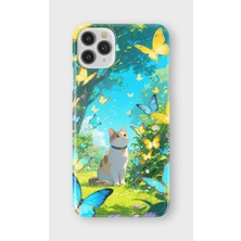 Karsu Design iPhone 11 Pro Max Uyumlu Baskılı Şeffaf Telefon Kılıfı | Koleksiyon: Anime Animal Characters