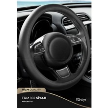 Direksiyon Kılıfı Poşetli Geçme 38CM Noktalı Siyah F102 Pınuk Saksesuar