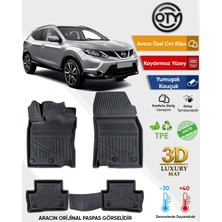 Oty Nissan Qashqai 2013+2021 3D Havuzlu Paspas