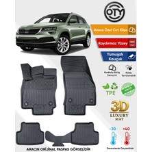 Oty Skoda Karoq 2018+ 3D Havuzlu Paspas