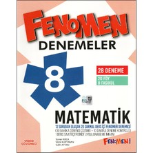 Fenomen Yayıncılık Fenomen 8.sınıf Matematik Denemesi