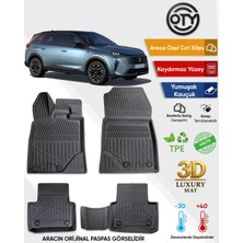 Oty Peugeot 5008 2024+ 3D Havuzlu Paspas