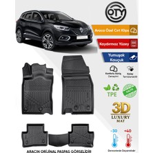 Oty Renault  Kadjar  2015+ 3D Havuzlu Paspas